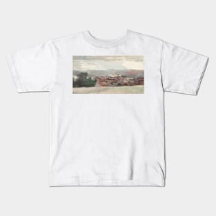 View of Santiago de Cuba by Winslow Homer Kids T-Shirt